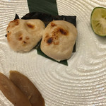 酔虎寿し - 焼き白子。ココのは100個食べたい。