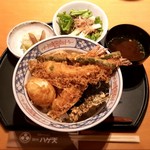 銀座 ハゲ天 銀座本店 - 大海老天丼