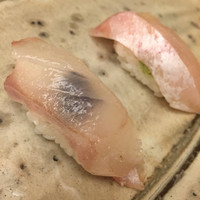 酔虎寿し - ココの白身やばし。in紫蘇のヤツ。