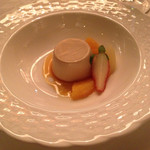 メインダイニング シーホース - アールグレイのパンナコッタ