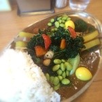 カレーの店 プーさん - 野菜ダブル(レギュラー) 1,600円