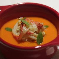 Convivio - 蟹とフレッシュトマトのフラン（茶わん蒸し）
