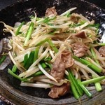 フリーダム ロード - H.27.8.4.夜 豚ニラもやし炒め 480円