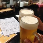 フリーダム ロード - H.27.8.4.夜 生ビール vs 生ビール de 乾杯♪