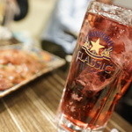 焼肉屋 かねちゃん 至粋亭 - 巨峰葉ハイボ