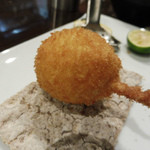 創作串揚 つだ - しいたけと海老