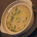 中国料理 盤古殿 - 北京ダック煮込みスープ（プラス８００円＋税）２０１５年１２月