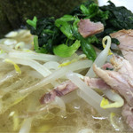 甲子家 - 塩とんこつラーメン並