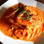 トラットリア ノラ･クチーナ 豊栄本店 - グランキオ渡り蟹のトマトクリームソース