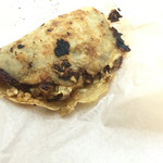 ぶさいく屋 - お好み焼き  キムチ入り¥100