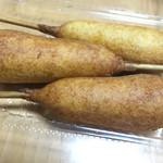 ぶさいく屋 - アメリカンドッグ３本も入ってるのに¥100