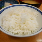 とん八亭 - ご飯（１回お替り無料）