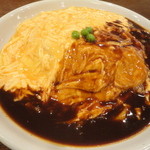 荻窪　洋食亭ブラームス - 花咲きオムライス