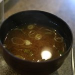 キッチン千代田 - 味噌汁