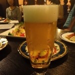 Oufuu Izakaya Taishou Roman - 生ビールで乾杯！