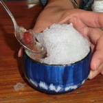 古民家食堂てぃーらぶい - じぇんざい（定食セットで150円）