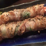 竹・ばんぶー - 海老の肉巻串