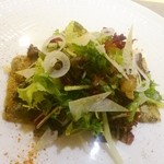 saveur - 羊の温かいサラダ仕立て