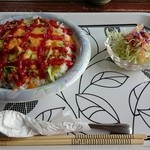 パーラーわかば - ﾀｺﾗｲｽ。平日の昼間でしたが、お客さんいっぱいでした！