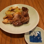 吾妻橋 やぶそば - 合い焼き