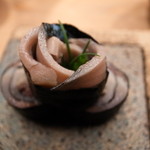 日本橋蛎殻町 すぎた - 〆鯖巻き