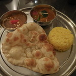 木の想い；南インドの海老カリー、大地の四季物語カリー