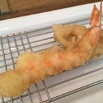 旬彩 天ぷら 心来(しんら） - 車海老と、レンコン。     2015.12.05 