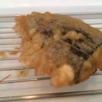 旬彩 天ぷら 心来(しんら） - 一番熱々な 茄子。火傷しないように注意して下さいネ！     2015.12.05