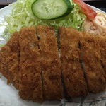 とんかつ ホウライ - ♪ロースカツ定食　¥730
      