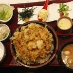 海鮮蔵 魚魚魚 - 天ばら膳950円+税