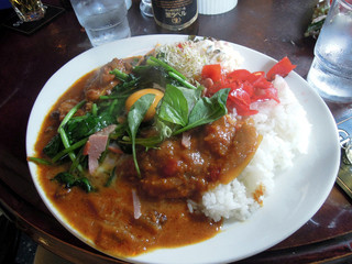 Cafe Bar レフティ - ポパイカレー850円