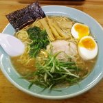 Ramen Shoppu - しょうゆラーメン＋味玉（520+100円）