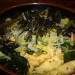 YOKOHAMA 龍苑 - わかめうどん　お子様にも人気