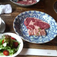 charcoal steak BRASS - 