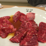 焼肉・冷麺 中道 - カルビ・ハラミ・ロース
