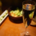 スパークリングが落ち着きます(￣ー+￣)ﾆﾔﾘ