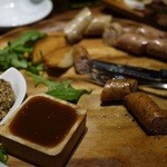 炭火とワイン - 前菜系も華やかでいい！皆で来たいね～♡残りカス写真orz