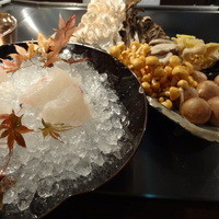横浜うかい亭 - 鯛ときのこ