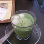 ナナズグリーンティー - 抹茶白玉フローズン５８０円