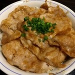 徳樹庵 東大和店 - 2015年12月5日　豚ロース生姜焼き丼ランチ　990円税別