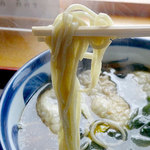 蕎麦 蓬 - 牡蠣蕎麦 二八 1400円