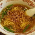 台湾菜館 燁 - 昼セットメニュー 650円 台湾ラーメン ＋ マーボ飯
