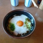 十一丁目茶屋 - 2015年12月4日(金)時点、とろろ蕎麦九百円。素朴ですが、味はここのが一番うまし！身体が温まります。