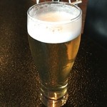 村民食堂 - 軽井沢高原ビール 2015 シーズナル ウィートエール グラス 580円(税込)