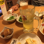 Sushi Izakaya Yataizushi - 半額のシュワシュワ230円&ビアビア245円で飲み直し^^;