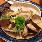 おかもと - あさり酒蒸し