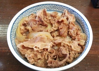Yoshinoya - 牛丼　並　（380円）