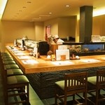 Sankai - 店内（カウンター席）