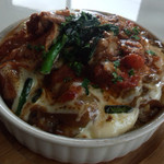 エグジット カフェ - チキンの焼きカレー