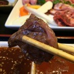 焼肉ビストロ168（イロハ） - ハラミを醤油ダレで